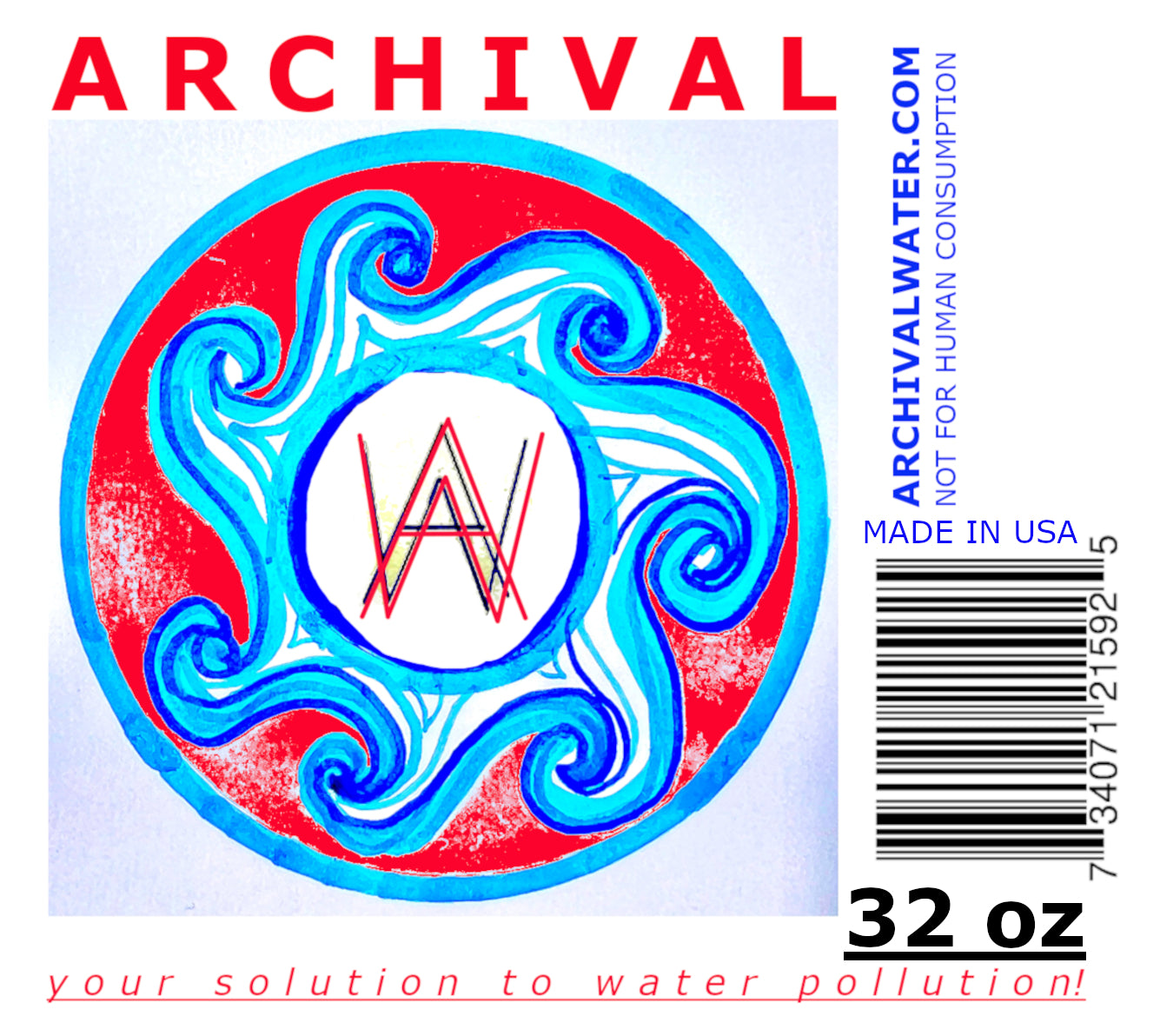 Archival Water Solution 32oz Spraybottle