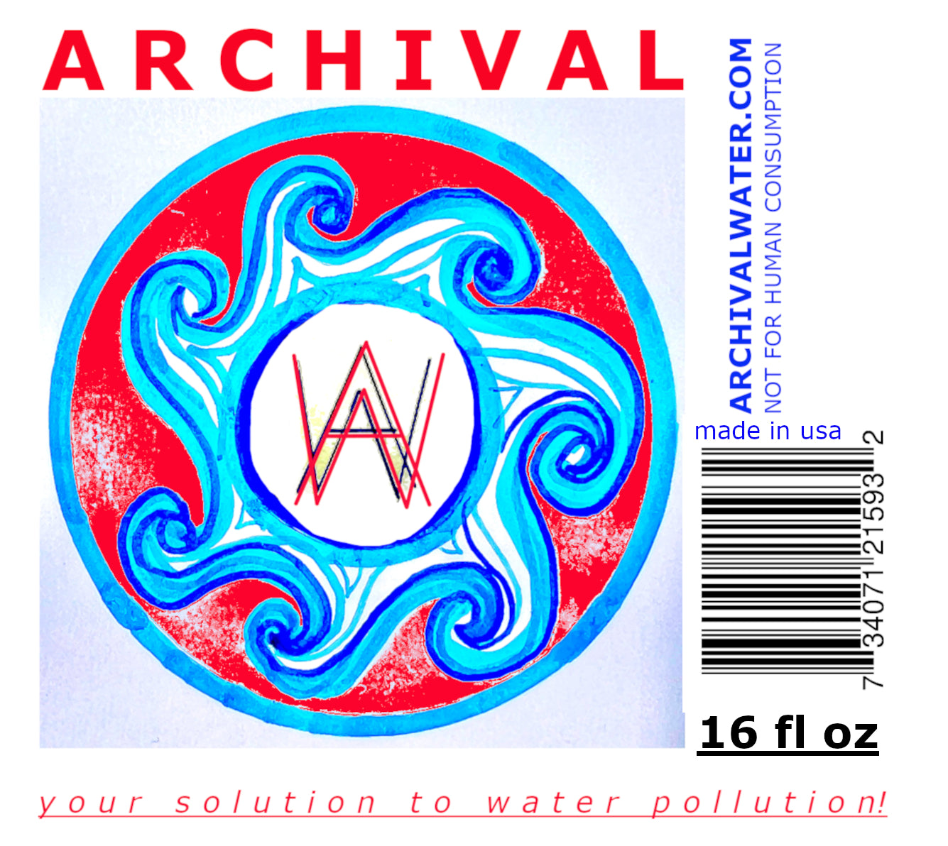 Archival Water Solution 16oz Spraybottle